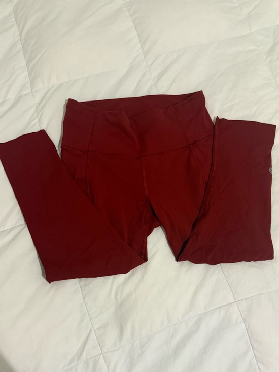 lululemon athletica Pants - lululemon athletica Maroon High-Rise Leggings